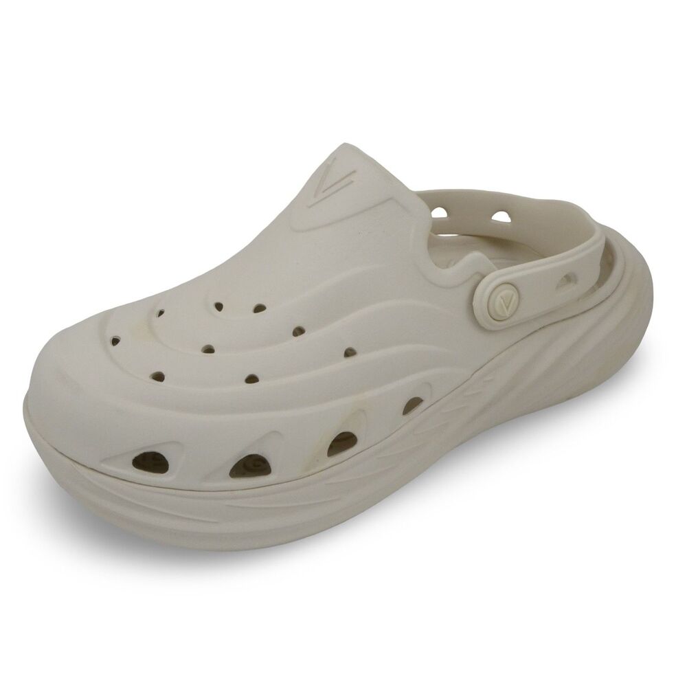Vionic Wave RX Clog Cream Women's US 8 Supportive Comfort Orthotic Sandals